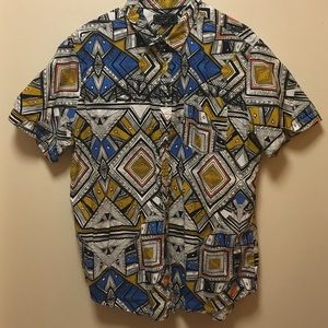 Mens casual button down shirt.
