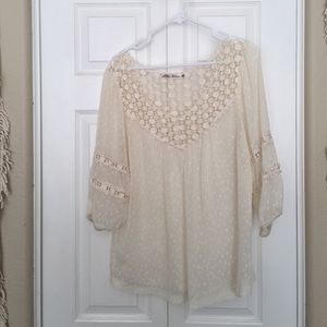 Anthropologie Lace Top