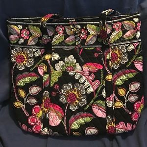 EUC Vera Bradley Moon Blooms Vera Tote