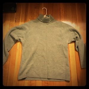 Light green Turtle Neck- JCREW