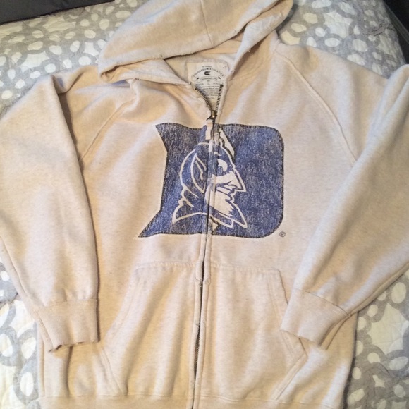 Duke zip up hoodie
