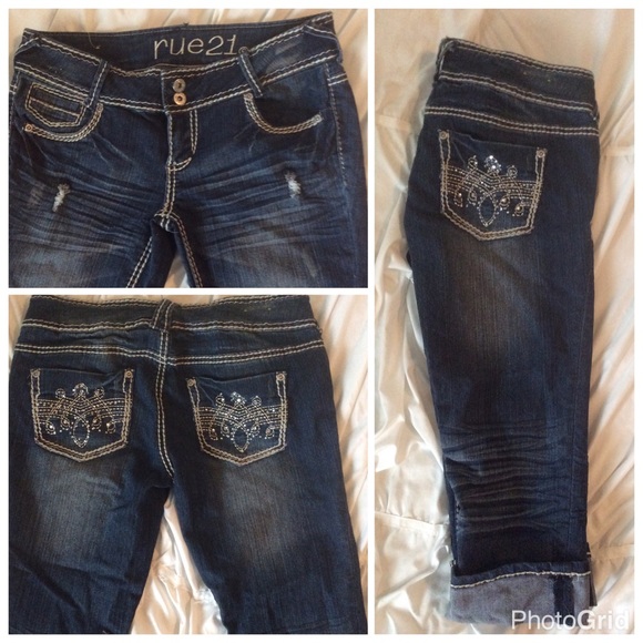 Rue21 cropped jeans