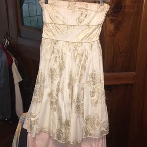 XOXO strapless dress