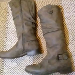 Just Fab Faux leather boots