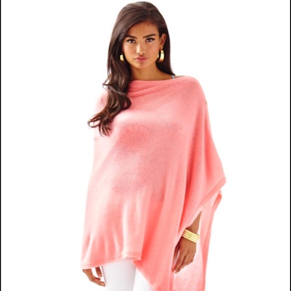 NWT Lilly Pulitzer Cashmere Harp Wrap