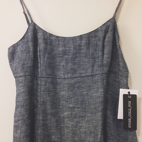 Stone Cold Fox - Mariposa Dress - Denim - Picture 4 of 5