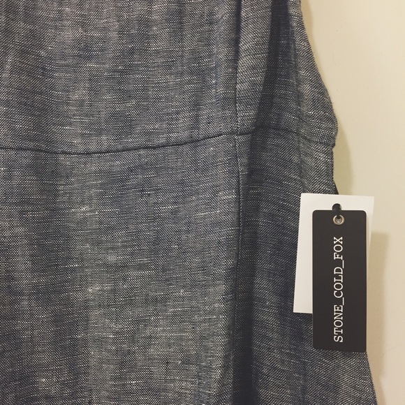 Stone Cold Fox - Mariposa Dress - Denim - Picture 5 of 5