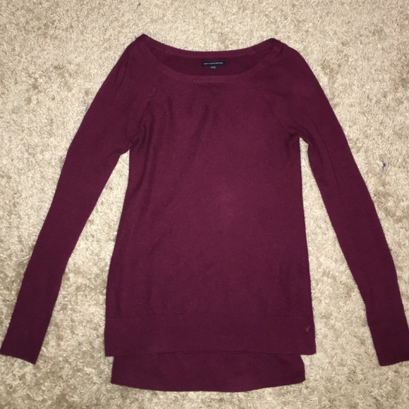 Maroon American Eagle Sweater - Picture 1 of 4