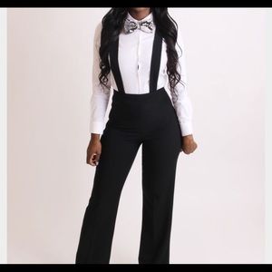 Black high waisted dress pants