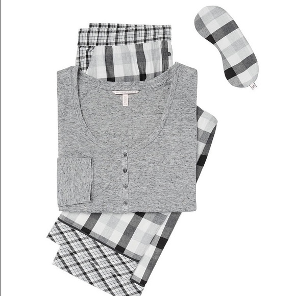 NWT Victoria's Secret The Dreamer Henley Pajama