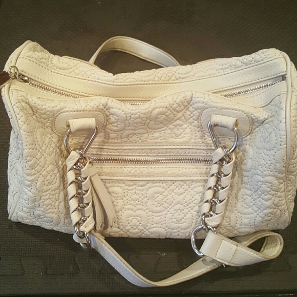 Jessica Simpson off white hand bag