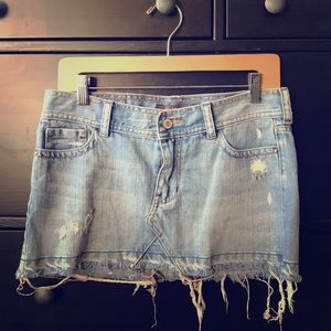 Hollister Denim Mini Skirt