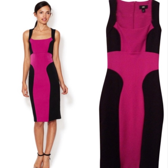 💕LRK Caroline Colorblocked Sheath Dress - Picture 1 of 2