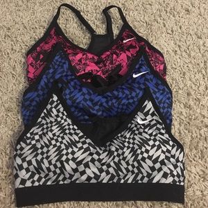 3 Nike Indy Pro Sports Bras