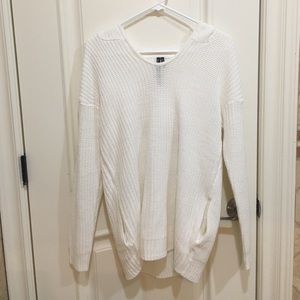 White Knit Sweater
