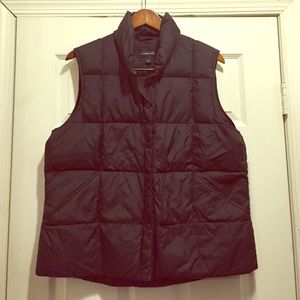 Puffer vest from Lands' End!