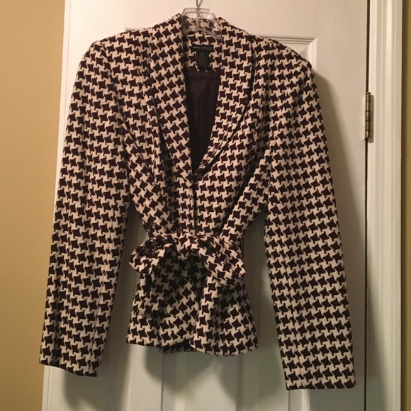 Brown & Cream Blazer
