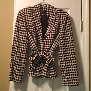 Brown & Cream Blazer