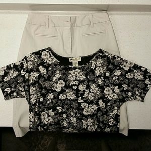 Casual skirt with top