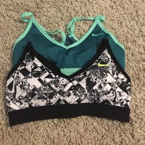 2 Nike Indy Pro Sports Bras