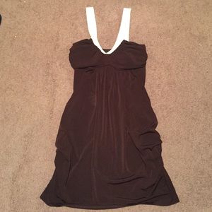 Brown Cocktail Dress