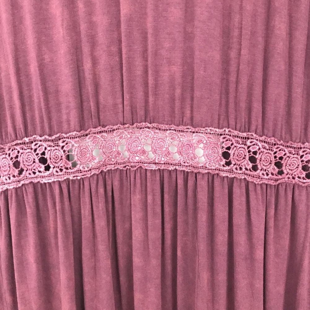 Burgundy Duster Kimono LAST ONE - Picture 6 of 7