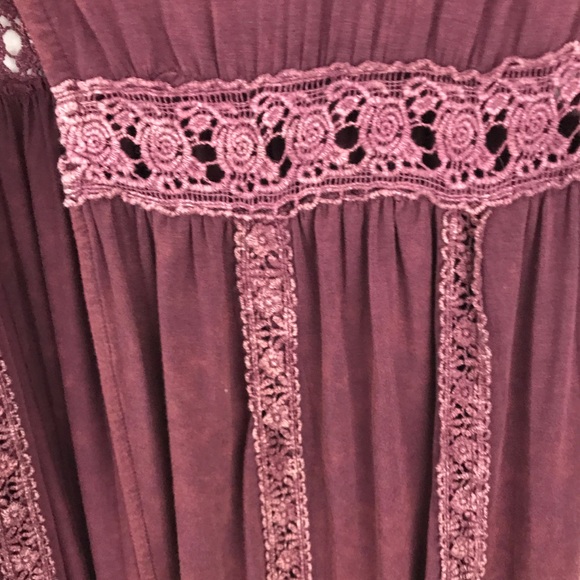 Burgundy Duster Kimono LAST ONE - Picture 5 of 7