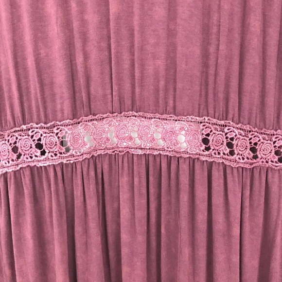 Burgundy Duster Kimono LAST ONE - Picture 6 of 7