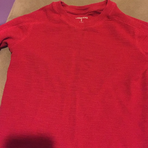 Toddler land end thermal shirt