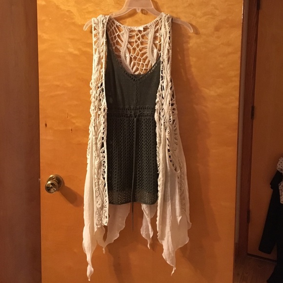 Free People Top/ Cardigan