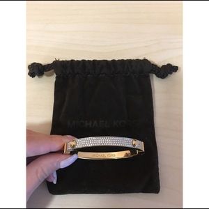 Michael Kors Embellished Bangle/Bracelet