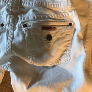White Hudson jeans