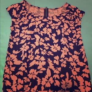 LOFT tee with zipper