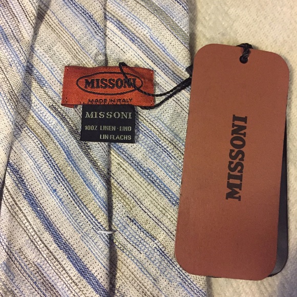 👔MISSONI LINEN TIE👔 - Picture 2 of 2