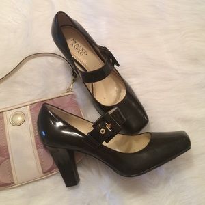 New size 9 Franco Sarto Leather Heels