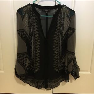 Sanctuary Button Up Blouse