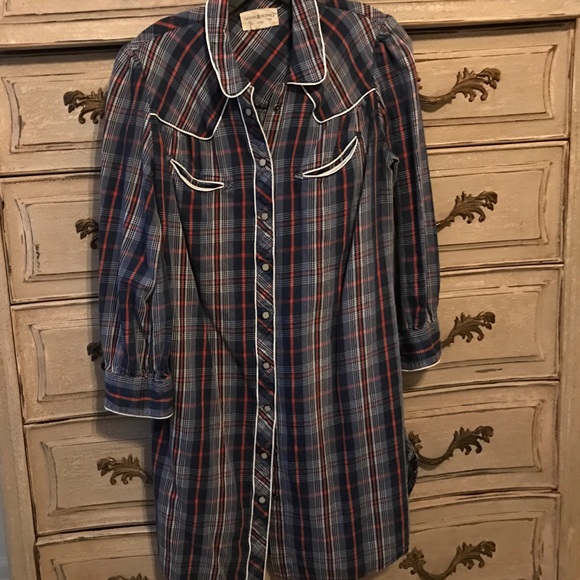 Blue plaid Ralph Lauren Denim & Supply Dress