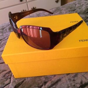 Fendi Brown Sunglasses