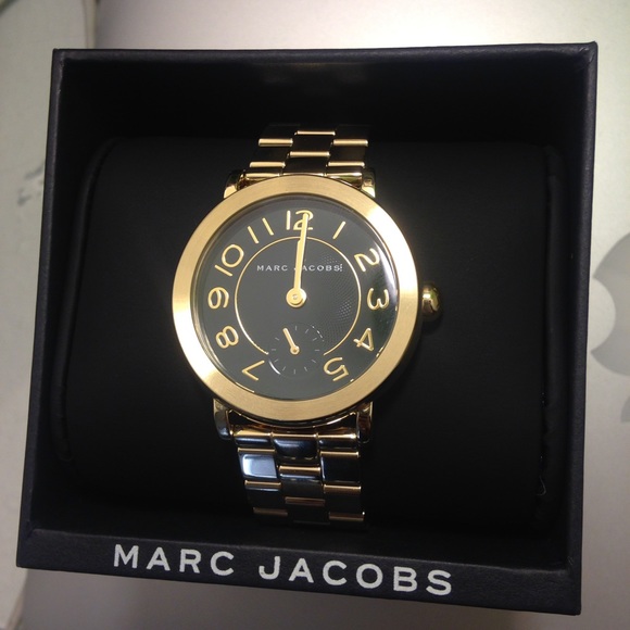Marc Jacobs Gold Riley Watch MJ3488 - Picture 2 of 4