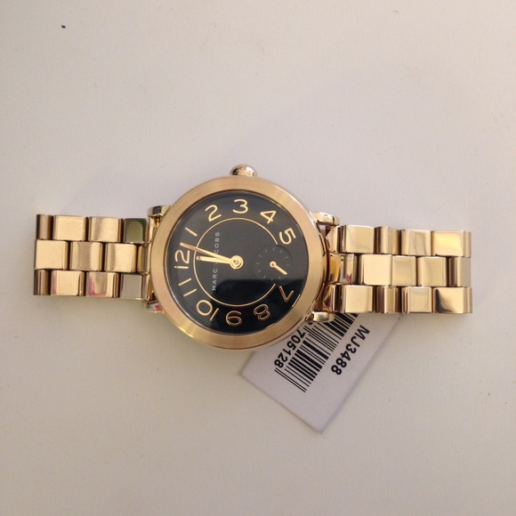 Marc Jacobs Gold Riley Watch MJ3488 - Picture 3 of 4