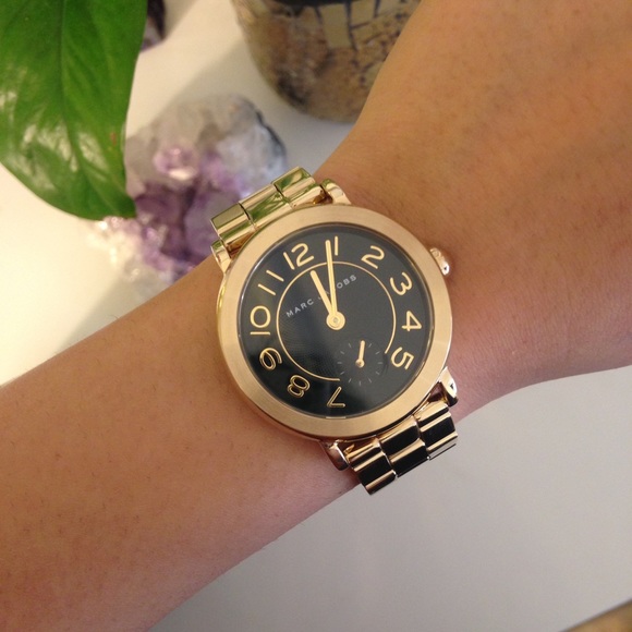 Marc Jacobs Gold Riley Watch MJ3488 - Picture 4 of 4