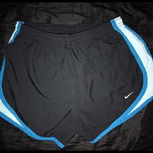 Blue & black NIKE shorts
