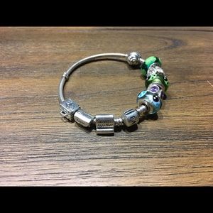 Authentic Pandora Bracelet and Charms