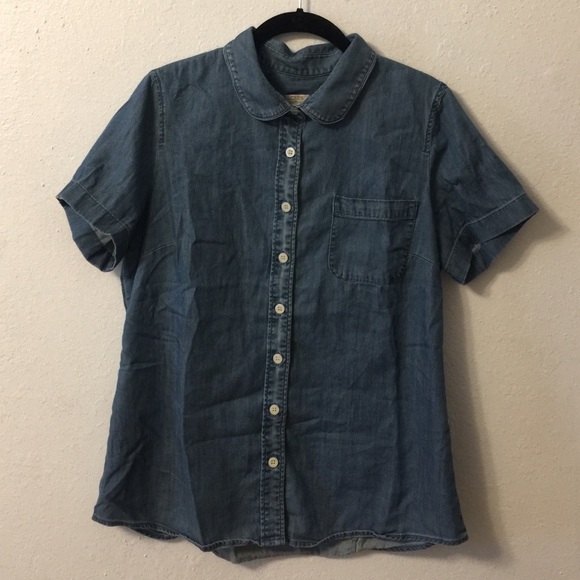 Light Denim J. Crew Button Down