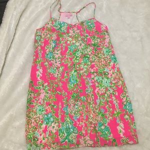 Lilly Pulitzer silky strappy dress