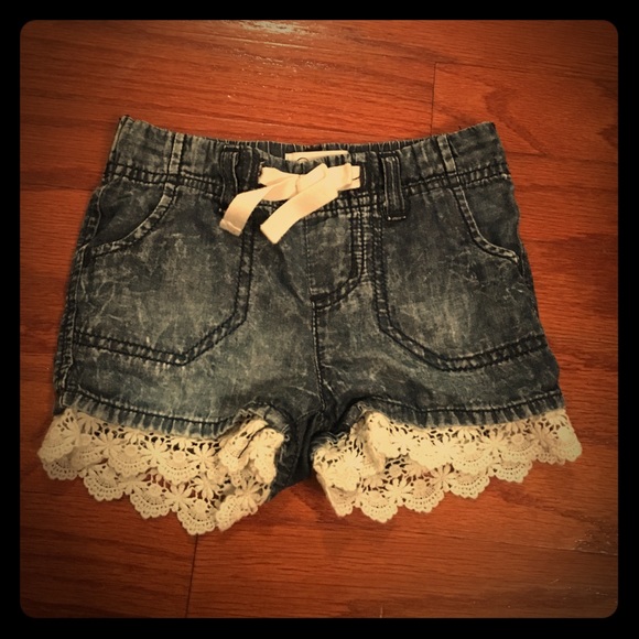 Toddler girls jean shorts