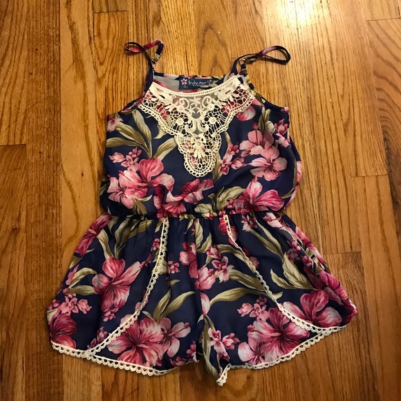 Truly me little girls romper size 6