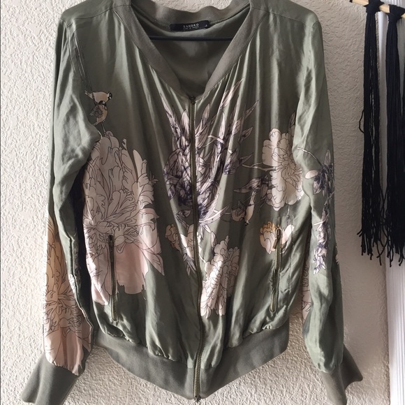 Silk Bomber by Sandro