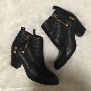 Franco Sarto Leather Booties