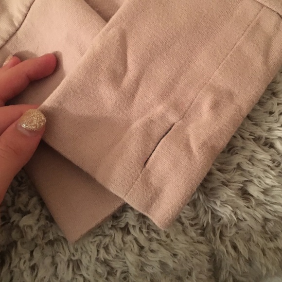 Pink/Nude Small Cropped Hoodie - Picture 2 of 3